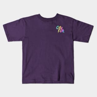 City Folk Logo small Kids T-Shirt